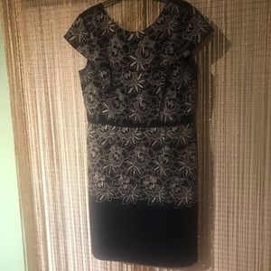 Navy and White dress